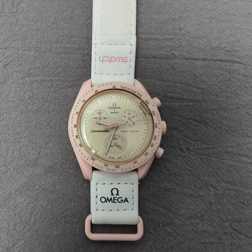🔥HOT🔥 NWT Swatch X Omega Bioceramic Moonswatch Mission To Venus Watch